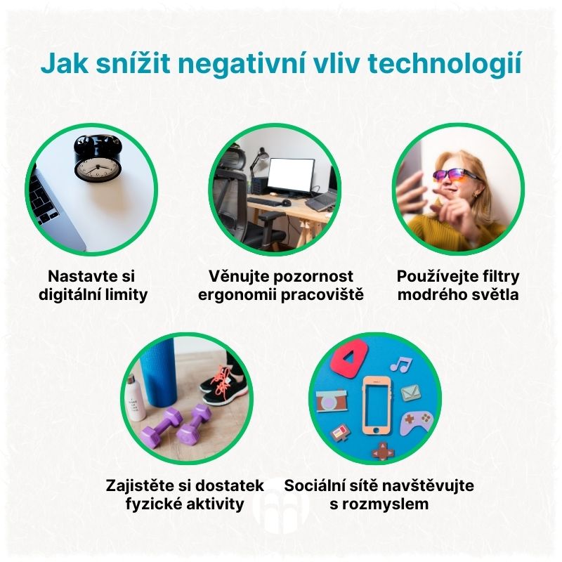 Jak snížit negativní vliv technologií